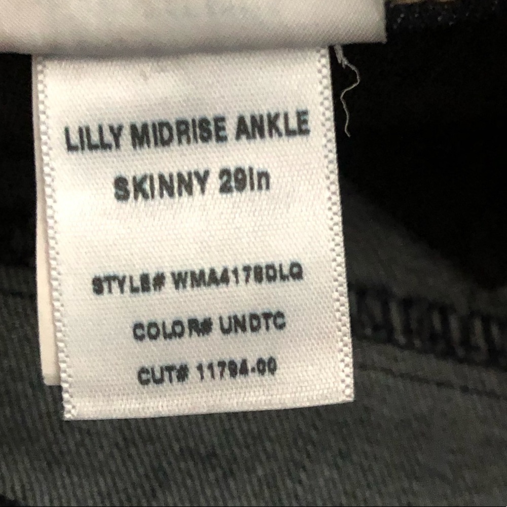 Hudson Lilly Midrise Ankle Skinny Size 31 GUC